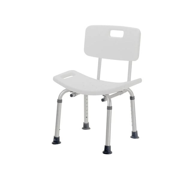 Silla para Ducha Desarmable de Adultos Mayores o para Personas con Discapacidad o Enfermos - Vitalefy