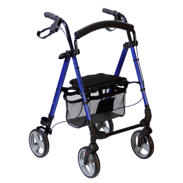 Andadera Rollator de Aluminio, Plegable - Vitalefy