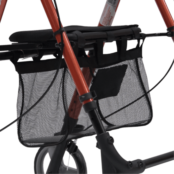 Andadera Rollator de Aluminio, Plegable con Ruedas de 8 pulgada - Vitalefy
