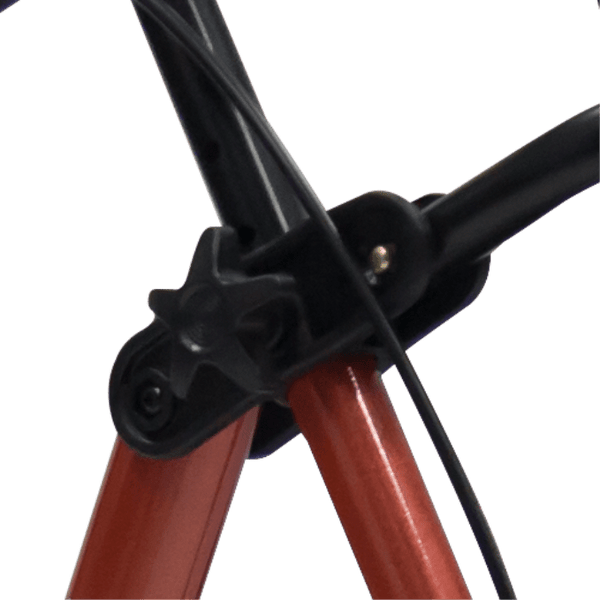 Andadera Rollator de Aluminio, Plegable con Ruedas de 8 pulgada - Vitalefy