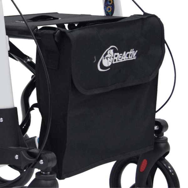 Andadera Rollator Plegoo de Aluminio Ultra Plegable con Ruedas de 8 pulgada - Vitalefy