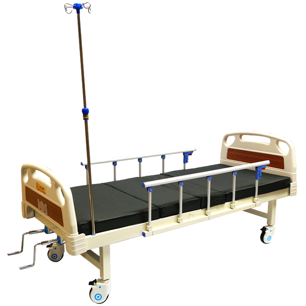 Cama de hospital de lujo con colchon y base tipo panel - Vitalefy