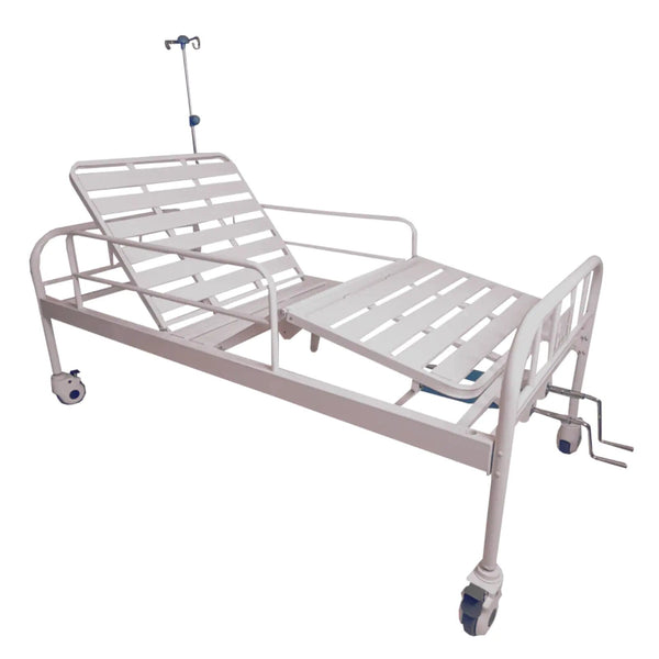 Cama hospitalaria economica manual básica con accesorios - Vitalefy