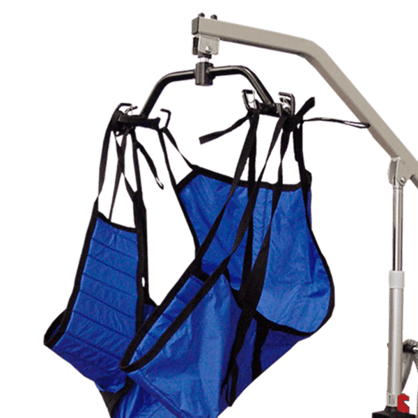 Grúa Eléctrica Elevador Para Traslado De Paciente Enfermos Capacidad de 180 Kg con arnés - Vitalefy