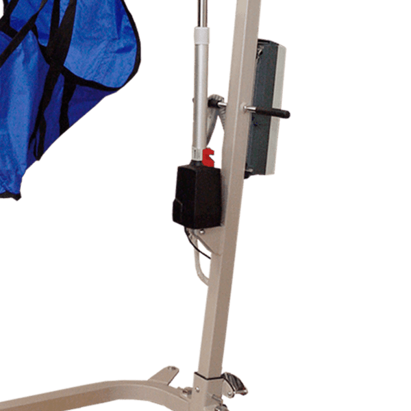 Grúa Eléctrica Elevador Para Traslado De Paciente Enfermos Capacidad de 180 Kg con arnés - Vitalefy