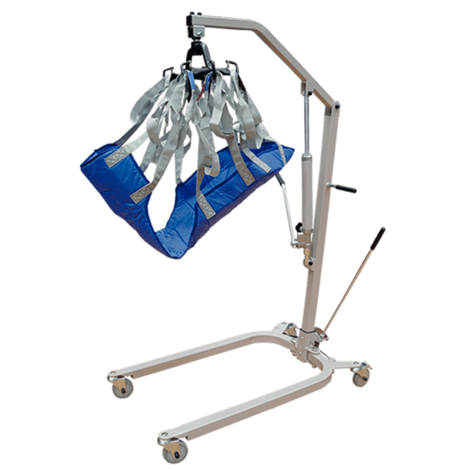 Grúa Hidráulica Elevador Para Traslado De Paciente Enfermos Capacidad de 180 Kg - Vitalefy