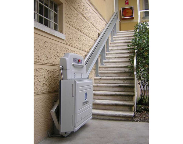 Plataforma Salvaescalera Recta para Minusválidos por Interior o Exterior - Vitalefy