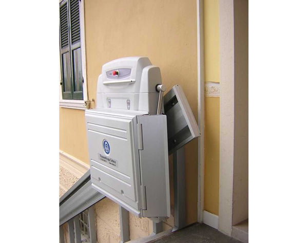 Plataforma Salvaescalera Recta para Minusválidos por Interior o Exterior - Vitalefy