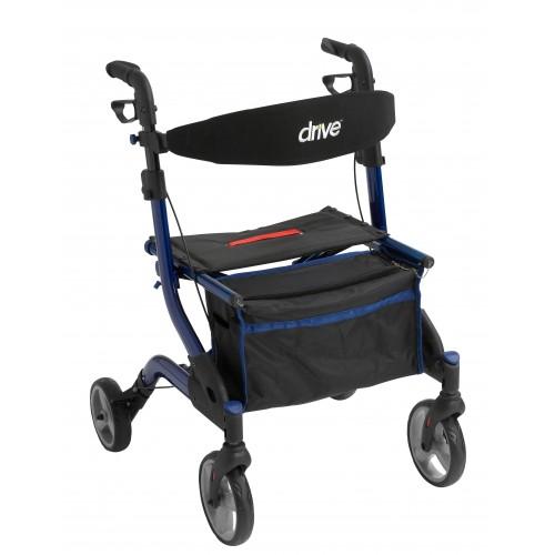 Andadera Rollator Iwalker Azul - Vitalefy