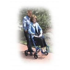 Andadera Rollator Silla De Transporte - Vitalefy