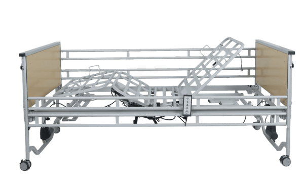 Cama Hospitalaria Eléctrica de 5 Funciones Incluye Trapecio y 2 Colchones - Vitalefy