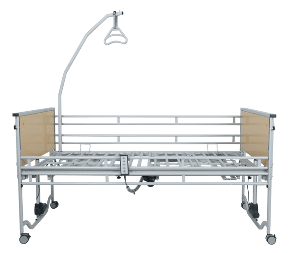 Cama Hospitalaria Eléctrica de 5 Funciones Incluye Trapecio y 2 Colchones - Vitalefy