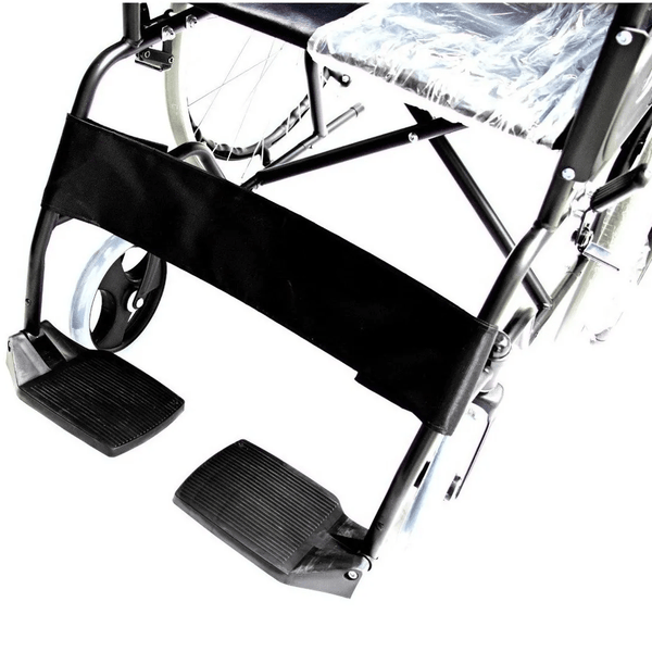 Silla De Ruedas Estandar Económica en Acero con Cinturón - Mobicare - Vitalefy