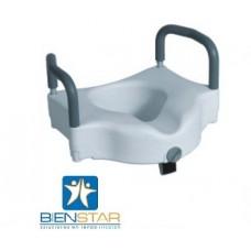 Incremento Inodoro Con Abertura Frontal Seguro Y Agarraderas 110 Kg - Vitalefy