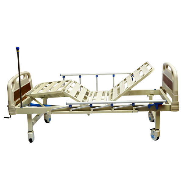 Cama de hospital de lujo con colchon y base tipo panel - Vitalefy