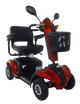 Scooter eléctrico mediano, con 4 ruedas semi-neumáticas - IzzyGo
