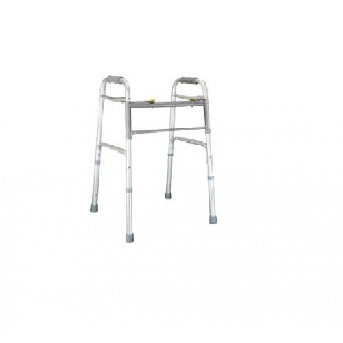 Andadera De Aluminio Plegable 4 Apoyos Plata 115 Kg - Vitalefy